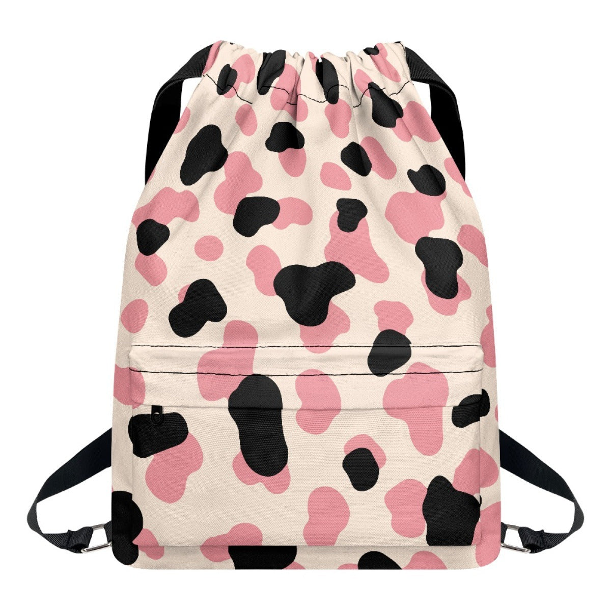 Wholesale Cow Highland Cattle Bunched Canvas Bags